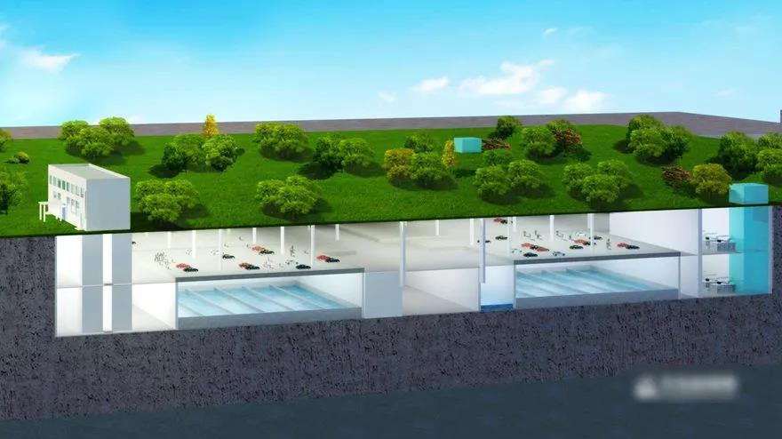 疫情下多重優(yōu)勢浮現(xiàn)，來看看地下式污水處理廠的實力吧！-